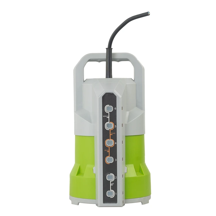 Bomba sumergible de bajo nivel con control automático inteligente